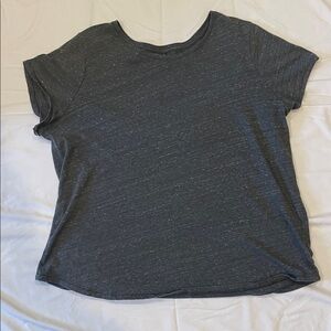 Sonoma Women's Charcoal Gray Short Sleeve Tee